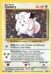 Clefairy - 5/102 - Holo Rare - Unlimited Edition